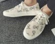 画像3: bearbrick print Low Top Sneakers ユニセックス男女兼用キャンバスベアベアブリックプリントローカット スニーカー レースアップ シューズ (3)