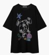 画像2: DOG drawing short sleeve T-shirt　ドッグ101匹わんちゃんダルメシアンプリント  ラウンドネック 半袖Tシャツ (2)