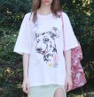 画像6: DOG drawing short sleeve T-shirt　ドッグ101匹わんちゃんダルメシアンプリント  ラウンドネック 半袖Tシャツ (6)