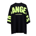 画像1: 24 Unisex Back Print LOS ANGELES CALIFORNIA Big Logo Half Sleeve Tee T shirt　ユニセックス　男女兼用　バック　ロサンゼルス　カリフォルニア　プリント　ビック　ロゴ　ハーフスリーブ　Tシャツ (1)