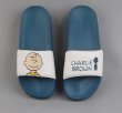 画像5:  Unisex Snoopy and Charlie Brown sandals slippers　ユニセックス 男女兼用 スヌーピー＆チャーリーブラウン フリップ フロップサンダル シャワーサンダル ビーチサンダル　 (5)