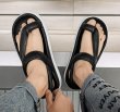 画像7: Unisex thong leather back belt sandals slipper ユニセックス 男女兼用 レザーバックベルトトングサンダル フリップ フロップシャワーサンダル ビーチサンダル　 (7)