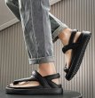 画像8: Unisex thong leather back belt sandals slipper ユニセックス 男女兼用 レザーバックベルトトングサンダル フリップ フロップシャワーサンダル ビーチサンダル　 (8)