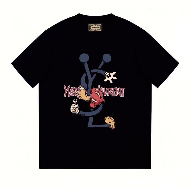 画像2: mickey mouse parody round neck short sleeve T-shirt 　 ユニセックス男女兼用隠れミッキーマウスミッキーラウンドネック半袖 Tシャツ (2)