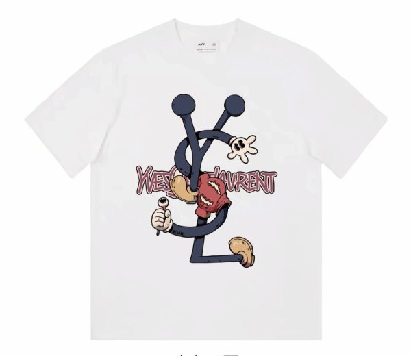 画像1: mickey mouse parody round neck short sleeve T-shirt 　 ユニセックス男女兼用隠れミッキーマウスミッキーラウンドネック半袖 Tシャツ (1)