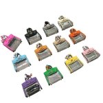 画像3: Leather x Clear Mini BK bag Key folder  Bag charm Accessories　ユニセックス　男女兼用　クリア　ミニBKバッグ　キーフォルダー　バッグチャーム　アクセサリー (3)