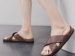 画像4: Unisex leather cross wood sandals slipper ユニセックス 男女兼用 クロスレザーウッドサンダル フリップ フロップシャワーサンダル ビーチサンダル　 (4)