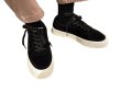 画像4: Unisex Simple Suede High Sole Skate Shoes Sneaker 男女兼用　ユニセックス　シンプル　スエード　ハイソール　厚底　スケート　シューズ　スニーカー　スケシュー (4)