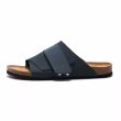 画像3: Unisex leather Roman cork sandals slippers　ユニセックス 男女兼用 レザー＆コルクロマンサンダル スリッパフリップ フロップシャワー ビーチサンダル　 (3)