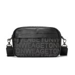 画像2: 24 Unisex Logo Monogram Shoulder Body Messenger Bag ユニセックス　男女兼用　ロゴ　モノグラム　ショルダーバッグ　ボディ　メッセンジャー　鞄 (2)