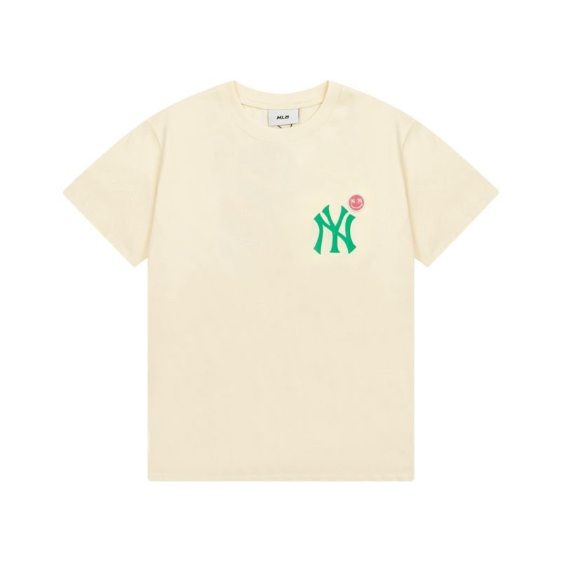 画像3: 24 Unisex MLB Smile Back Print NY or Boston T shirts  ユニセックス 男女兼用 MLB NY スマイル　バックプリント　ニューヨーク　ヤンキース　ボストン　レッドソックス　プリント Tシャツ (3)