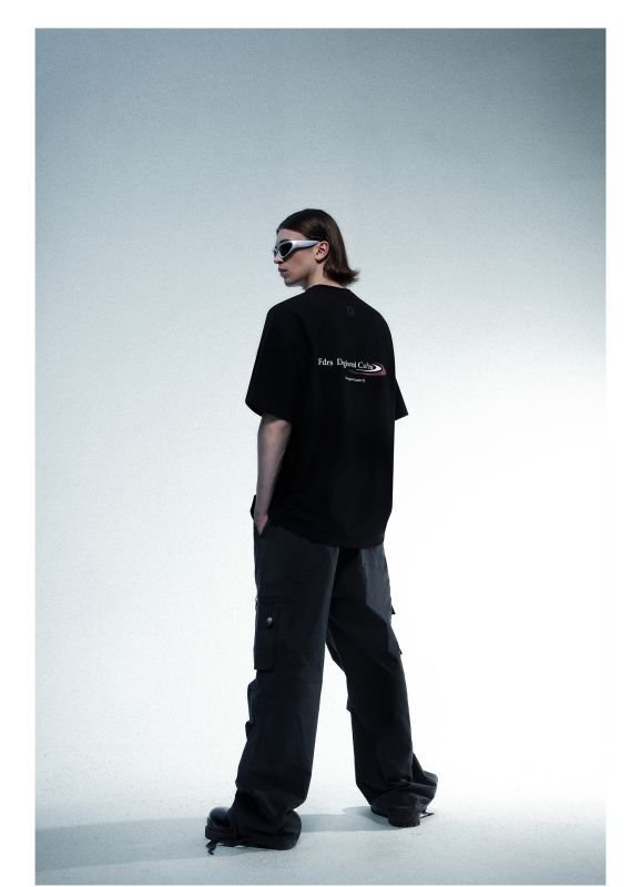 画像12: FDR S033 Logo Oversized Tshirts  ユニセックス 男女兼用 FDR S033 ロゴ オーバーサイズTシャツ (12)