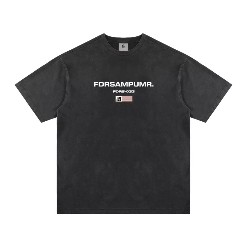 画像8: FDR S033 Logo Oversized Tshirts  ユニセックス 男女兼用 FDR S033 ロゴ オーバーサイズTシャツ (8)