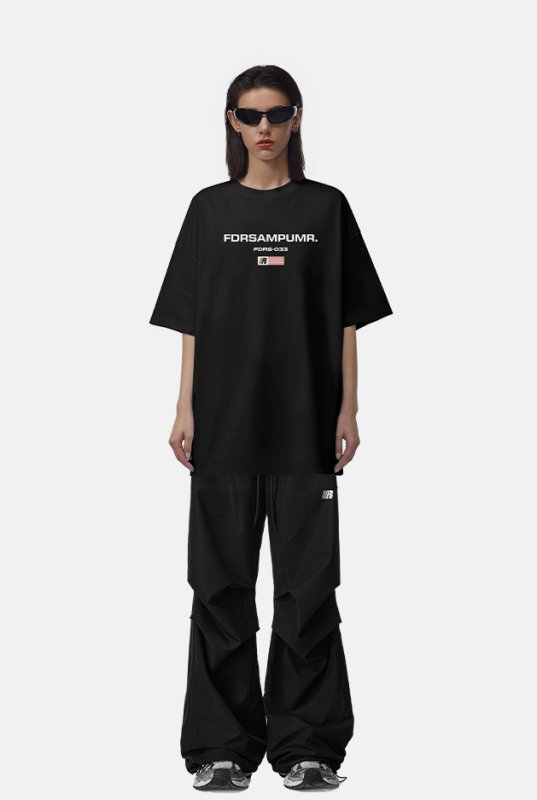 画像13: FDR S033 Logo Oversized Tshirts  ユニセックス 男女兼用 FDR S033 ロゴ オーバーサイズTシャツ (13)