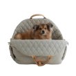 画像2: Celebrity Luxury Quilting Design Pet Dog Carrier Bag Bed 犬猫動物など  キャリーバッグ　ベッド　ドッグ ペットキャリー 犬用　猫用　移動用　お出掛け　お散歩 (2)
