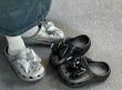 画像3:  Unisex Platform sandals with ribbon  Sandals Slippers  ユニセックス 男女兼用厚底プラットフォームダウンリボン付きサンダル シャワーサンダル ビーチサンダル スニーカー　 (3)