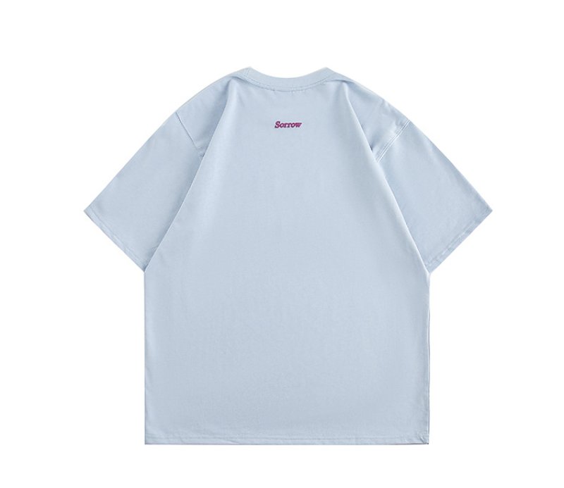 画像5: 24 Unisex Facial Expression Joyus Sorrow Happy Gloomy T shirts Tee ユニセックス 男女兼用  フェイス プリント Tシャツ (5)