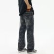 画像3: Men's Monogram Pring Denim Pants Jeans メンズ モノグラム デニム パンツ (3)