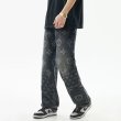 画像2: Men's Monogram Pring Denim Pants Jeans メンズ モノグラム デニム パンツ (2)