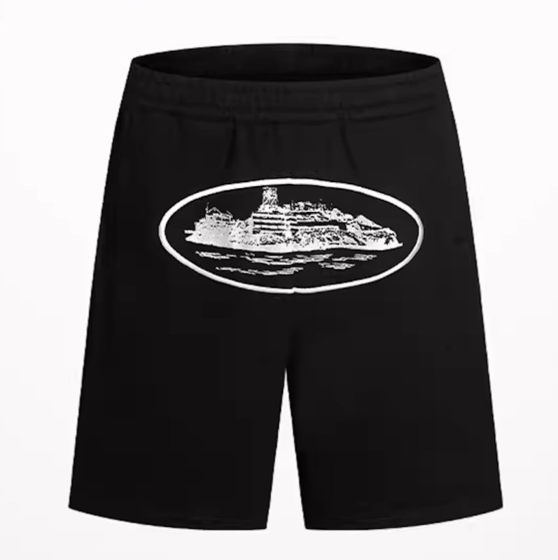 画像3: Unisex landscape print 3/4 length sweatpants ユニセックス　男女兼用　グラフィック落書き風景5分丈スエットパンツ (3)