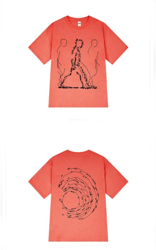 画像4: Unisex creative graffiti printed short-sleeved T-shirts　 ユニセックス男女兼用クリエイティブグラフィック落書きプリントラウンドネック半袖 Tシャツ (4)