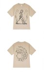 画像2: Unisex creative graffiti printed short-sleeved T-shirts　 ユニセックス男女兼用クリエイティブグラフィック落書きプリントラウンドネック半袖 Tシャツ (2)