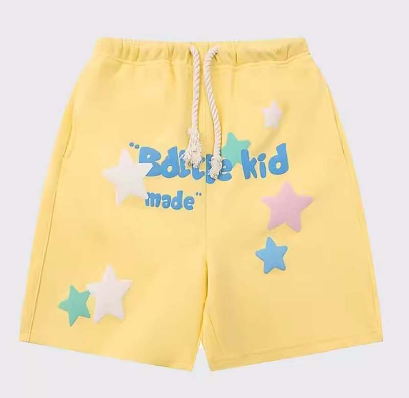 画像2:  Unisex Basketball High Street Sweatpants 5 Minute Star & LogoPants  ユニセックス 男女兼用 バスケットボール5分丈ハイストリートスター&ロゴスウェットショーツ ハーフパンツ (2)