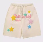 画像3:  Unisex Basketball High Street Sweatpants 5 Minute Star & LogoPants　 ユニセックス 男女兼用 バスケットボール5分丈ハイストリートスター＆ロゴスウェットショーツ　ハーフパンツ (3)