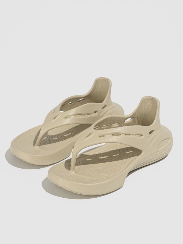 画像8: Unisex herringbone bag thong lightweight sandals slippers 　ユニセック男女兼用ヘリンボーン バッグトング軽量 クロックサンダル スリッパ (8)