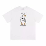 画像1: Unisex doctor duck print short sleeve T-shirt　ユニセックス 男女兼用 doctor duckアヒルプリント 半袖T シャツ (1)