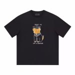 画像2: Unisex Doctor Dog & Duck Print Short Sleeve T-Shirt　ユニセックス 男女兼用 doctor博士 dogドッグ犬&アヒルプリント 半袖T シャツ (2)