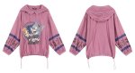 画像3: Unisex Tom and Jerry Nylon Hoodie Jacket 3 Colors 男女兼用　ユニセックス　トムとジェリー　ナイロン　フーディ　パーカー　ジャケット (3)