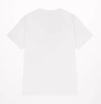 画像2:  Unisex Dalmatian Dog x Flower PrintT-shirt  Tee 男女兼用 ユニセックスダルメシアンドッグプリント　デザイン Tシャツ　Tシャツ (2)