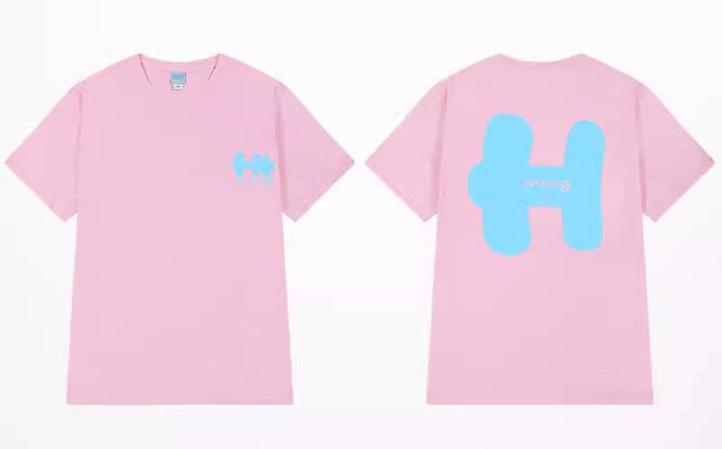 画像12: Unisex H mark logo short sleeve T-shirt　ユニセックス 男女兼用Hマークロゴ プリント 半袖T シャツ (12)