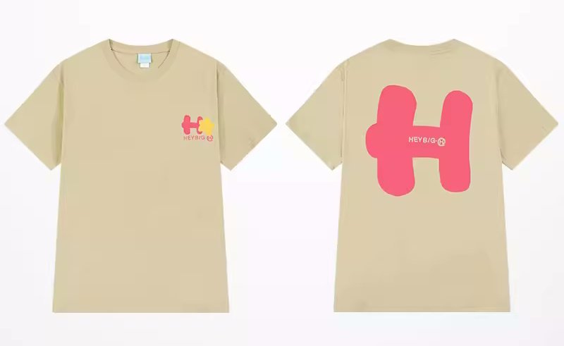 画像14: Unisex H mark logo short sleeve T-shirt　ユニセックス 男女兼用Hマークロゴ プリント 半袖T シャツ (14)