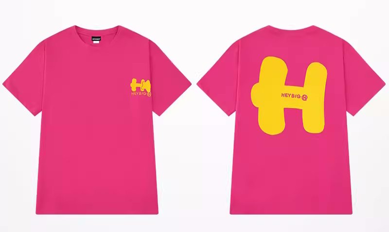画像5: Unisex H mark logo short sleeve T-shirt　ユニセックス 男女兼用Hマークロゴ プリント 半袖T シャツ (5)
