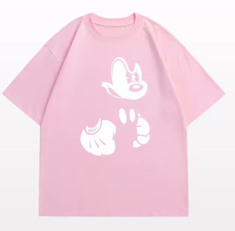 画像8: Unisex Angry Pop-Up Mickey Mouse short sleeve T-shirt　ユニセックス 男女兼用アングリーミッキーマウスポップアップ プリント 半袖T シャツ (8)