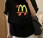 画像7: Unisex Parody Mac McDonald's short-sleeved T-shirt　男女兼用　ユニセックス　パロディーマック  マックドナルド　Tシャツ (7)