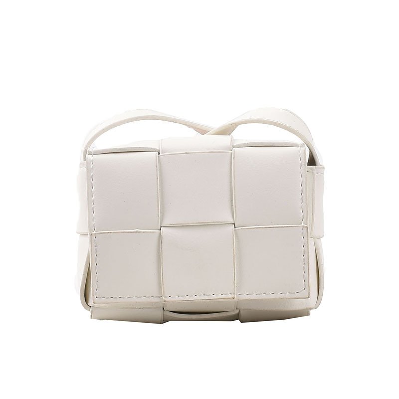 画像8: Unisex Mesh Woven Leather Mini Crossbody Bag  ユニセックス 男女兼用 メッシュ編み込みレザーミニクロスボディーバッグ (8)