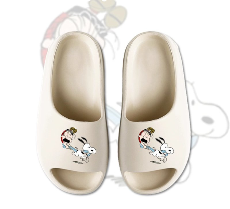 画像8: Unisex Unisex Snoopy Platform Slippers Sandals Flip Flops ユニセックス 男女兼用 スヌーピー 厚底サンダル スリッパ フリップフロップ (8)