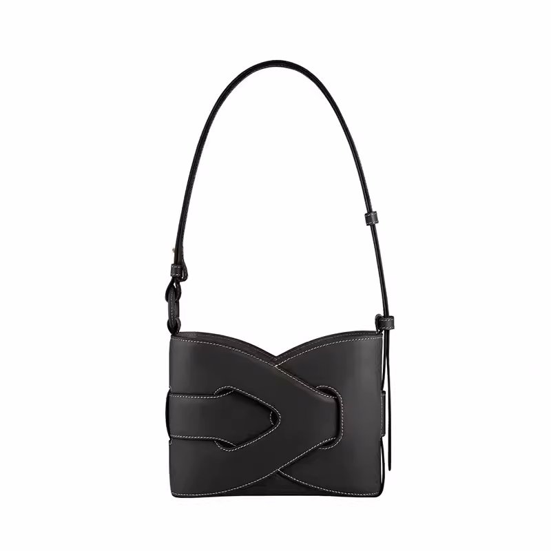 画像3: Unisex Geometric One Shoulder Tote Shoulder Crossbody Bag ユニセックス 男女兼用 幾何学的編み込みワンショルダートートショルダークロスボディバッグ (3)