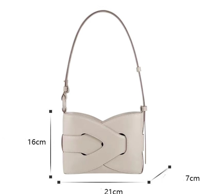 画像19: Unisex Geometric One Shoulder Tote Shoulder Crossbody Bag ユニセックス 男女兼用 幾何学的編み込みワンショルダートートショルダークロスボディバッグ (19)