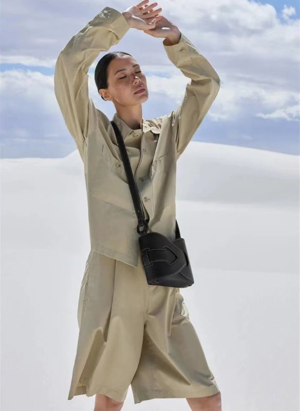画像10: Unisex Geometric One Shoulder Tote Shoulder Crossbody Bag ユニセックス 男女兼用 幾何学的編み込みワンショルダートートショルダークロスボディバッグ (10)