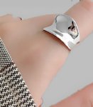 画像1: Unisex Silver Gold Bone Ring　ボーンリング指輪 ゴールド シルバー2カラー (1)