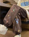 画像7: Unisex Painted Harem Sweatpants  ユニセックス 男女兼用 ペイントハーレムヒップホップスウェットパンツ ルーズパンツ (7)