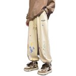 画像5: Unisex Painted Harem Sweatpants  ユニセックス 男女兼用 ペイントハーレムヒップホップスウェットパンツ ルーズパンツ (5)