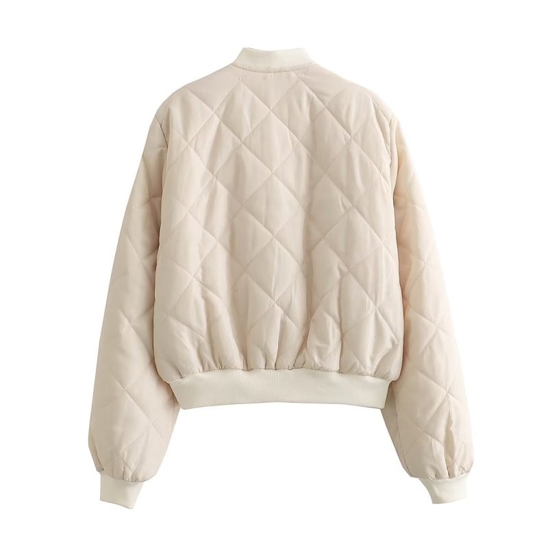 画像5: Women's The Cube The Cube Bon Quilted Bar Jacket  キューブキルティングボンバージャケットコート (5)