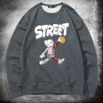 画像8: Kaws Street Basketball x Sesame Street Print Sweat shirt ユニセックス 男女兼用 子供用 カウズ バスケット×セサミストリートプリント トレーナー  (8)