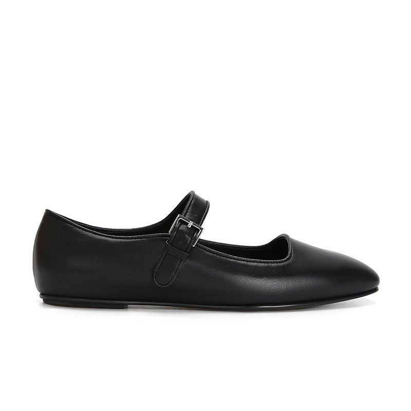 画像2: TR Style Leather ballet shoes  レディース レザー 本革 本皮 フラット パンプス バレーシューズ (2)