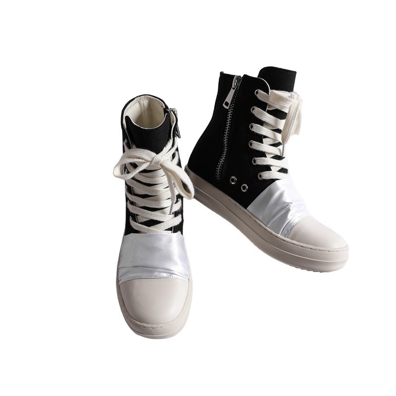 画像3: Unisex RO DRKSHDW Design high-top sneakers ユニセックス 男女兼用 RO DRKSHDW デザイン サイドジップ ハイトップ ハイカット スニーカー size36-44 (3)